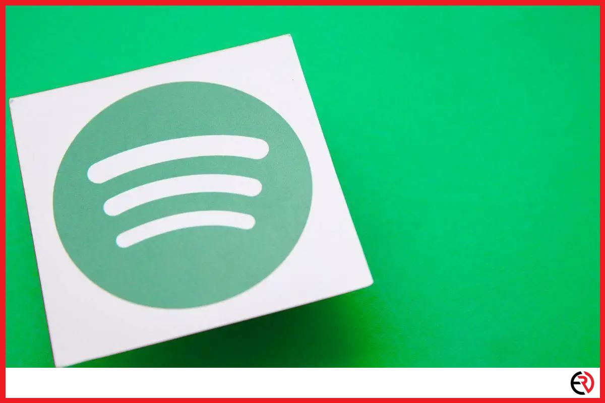 Spotify logo on green background