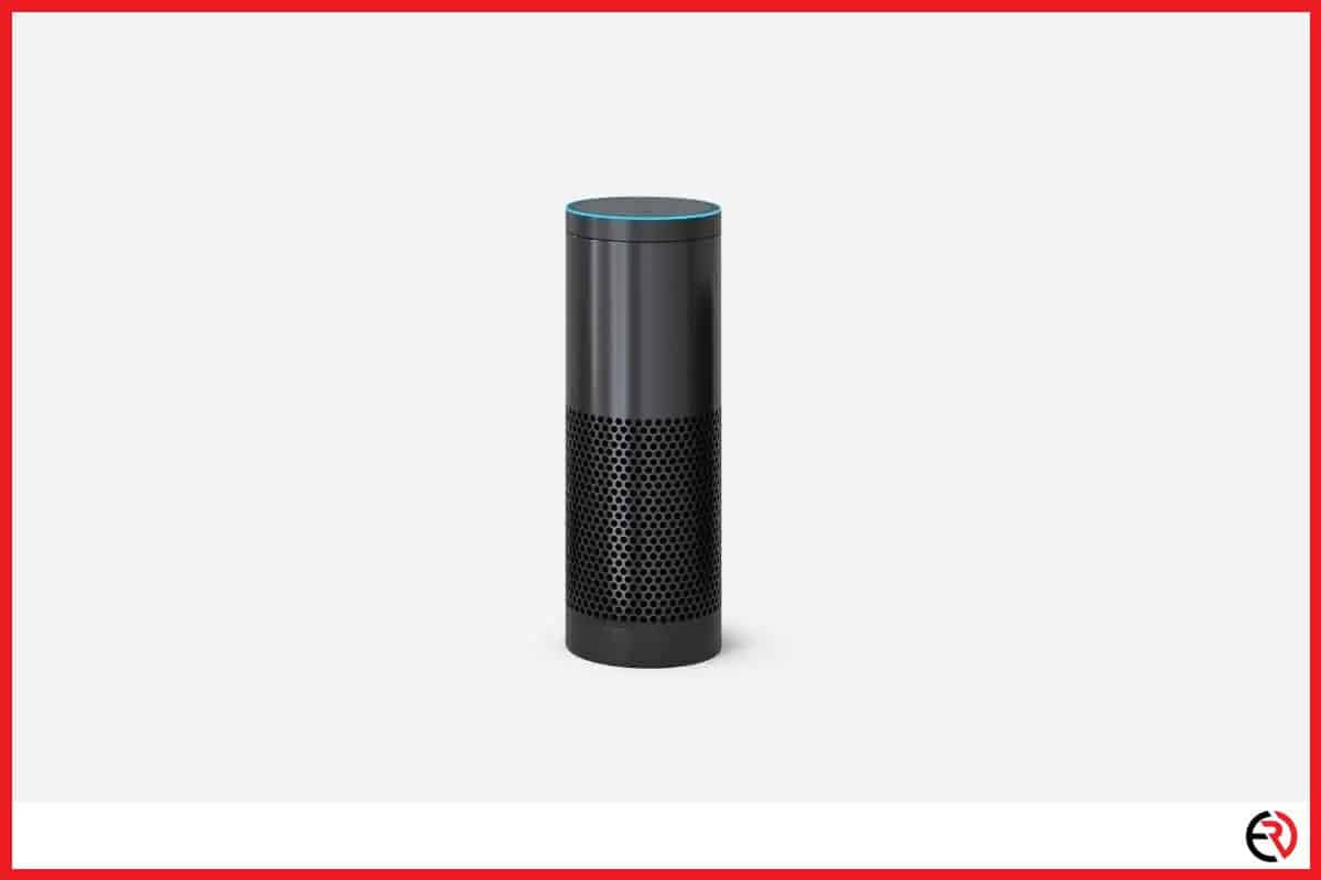 Echo smart speaker with Alexa